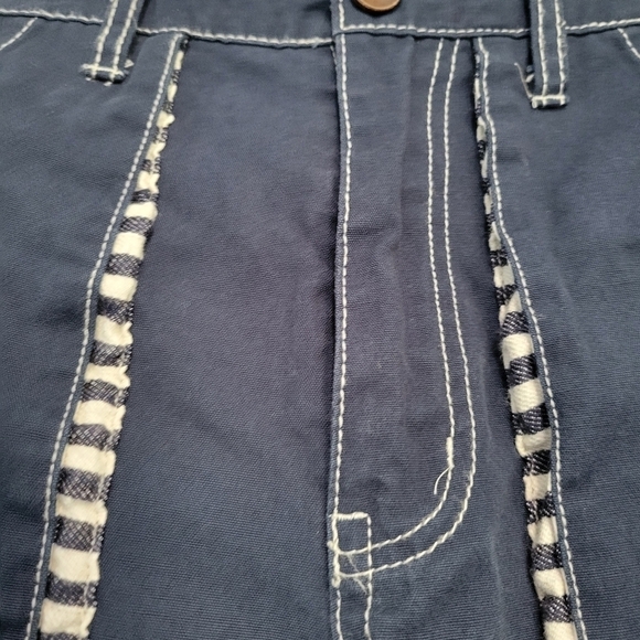 DOMON Produce of Rope Cropped Chino Pants in Navy Blue Waist 31 - Picture 4 of 11